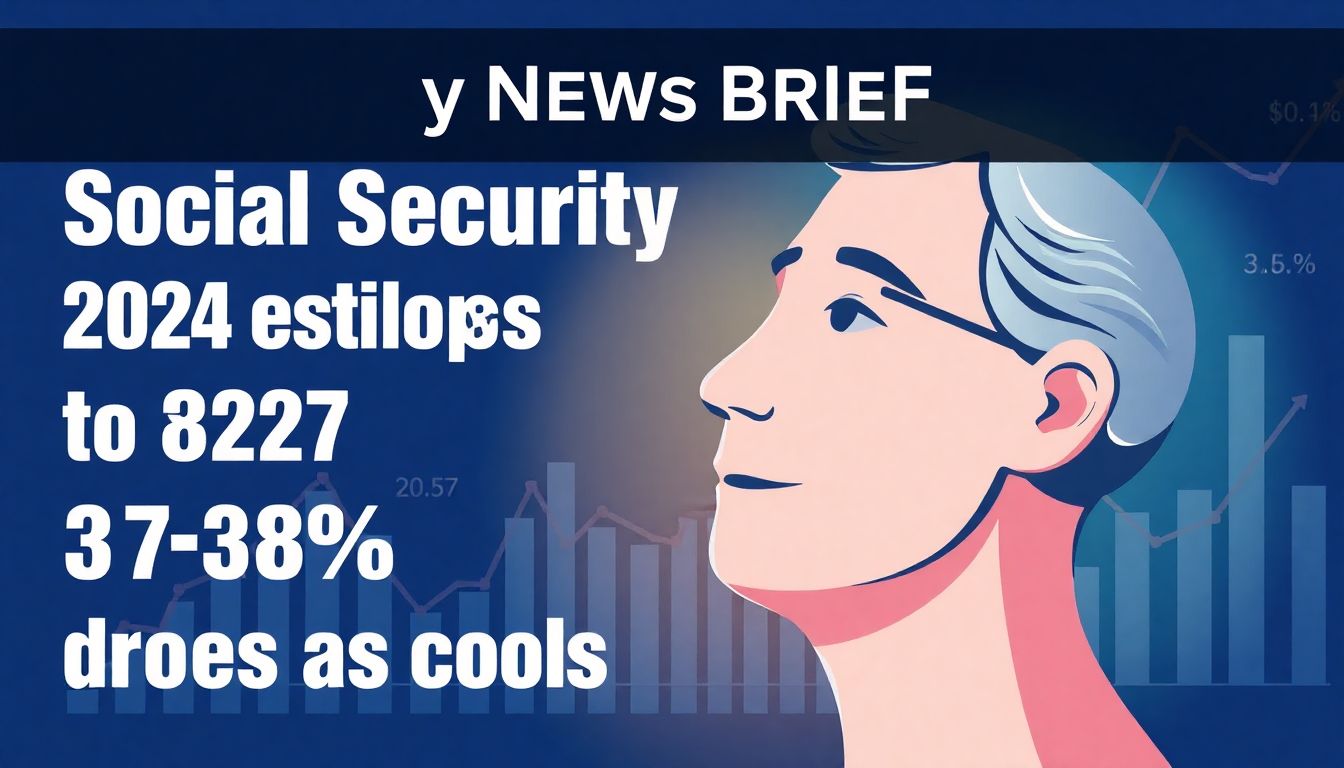 Social Security's 2027 COLA estimate drops to 3.7-3.8% as inflation cools